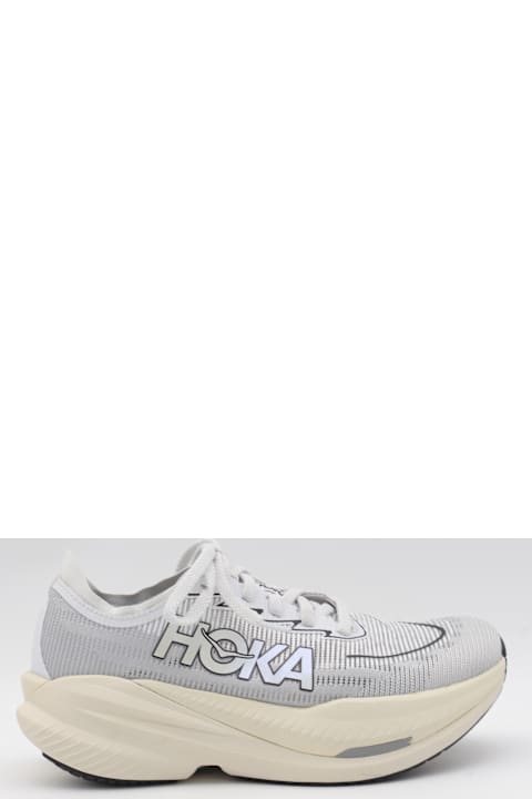 Hoka for Kids Hoka Grey Mach X2 Sneakers