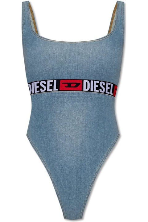 Diesel Underwear & Nightwear for Women Diesel De-geny-s Logo Tape Bodysuit