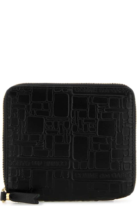Comme des Garçons Black Leather Wallet