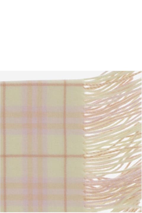 Scarves & Wraps for Women Burberry Cashmere Check Scarf
