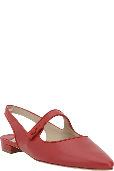 Manolo Blahnik Flat Shoes Sale for Women Manolo Blahnik Campariflatsli Ballerinas