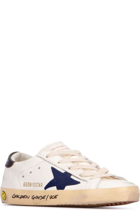 Golden Goose Shoes for Girls Golden Goose Superstar Lace-up Sneakers