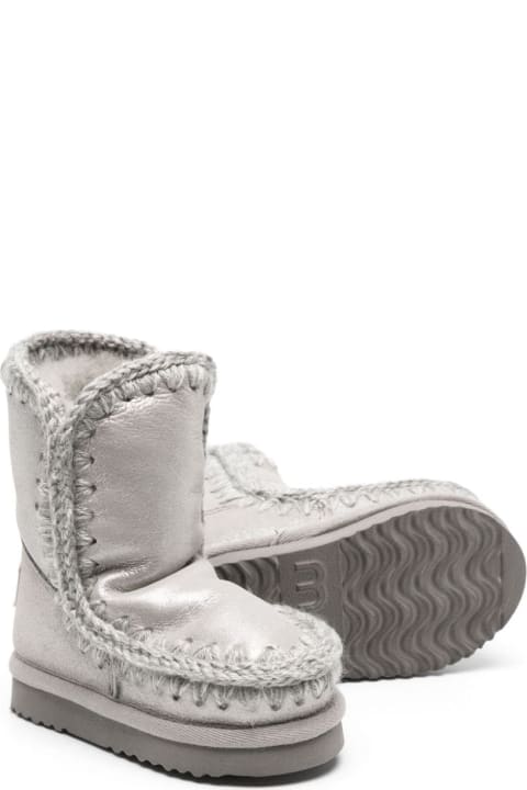 Shoes for Girls Mou Metallic Eskimo Boots