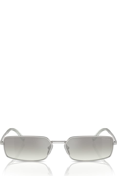 Prada Eyewear Eyewear for Women Prada Eyewear Pr A60s Silver Sunglasses