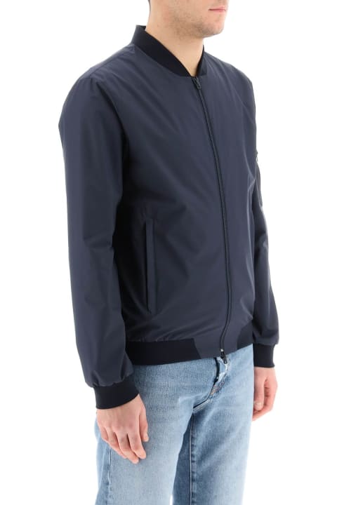 Herno Coats & Jackets for Men Herno Bomber Jacket In Gore-tex Infinium