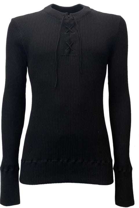 Sweaters for Men Dolce & Gabbana Ribbed Wool Knit