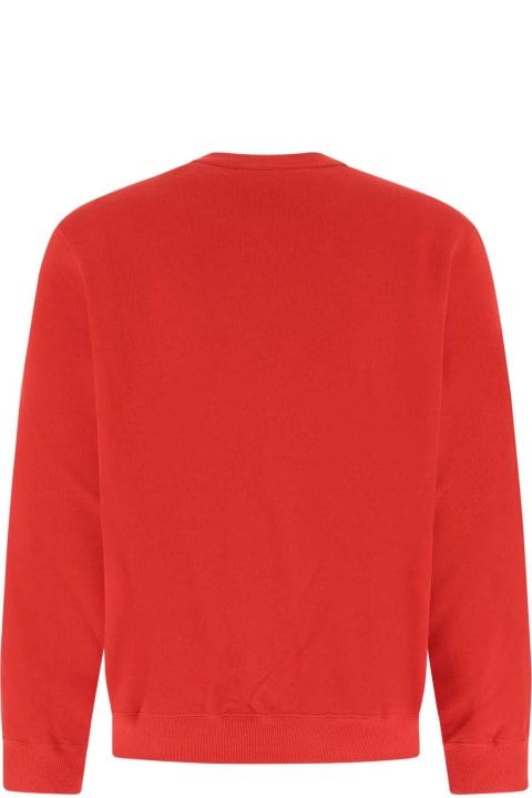Koché Fleeces & Tracksuits for Men Koché Red Cotton Sweatshirt