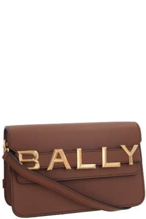 Bally Women Bally Logo Plaque Crossbody Bag