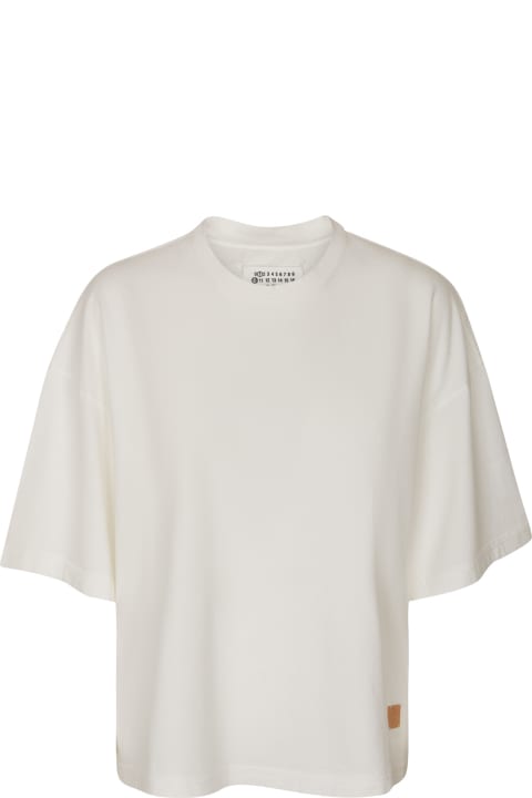 Forte_Forte Topwear for Women Forte_Forte Logo Patched Loose Fit T-shirt