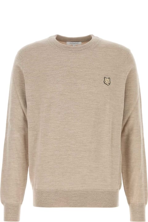 Homeware Maison Kitsuné Cappuccino Wool Sweater