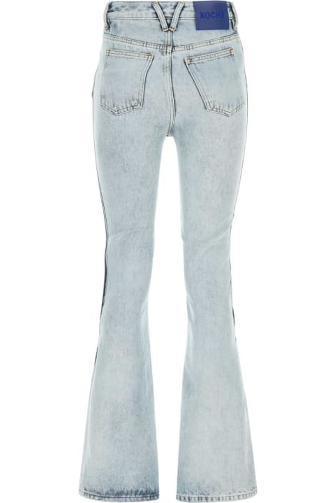 Koché Jeans for Women Koché Denim Flared Leg Pant
