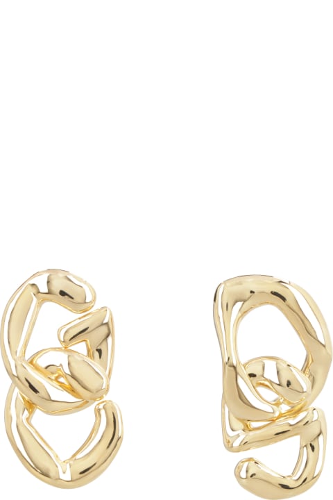 Homeware GCDS Maxi Chain Earrings With Logo