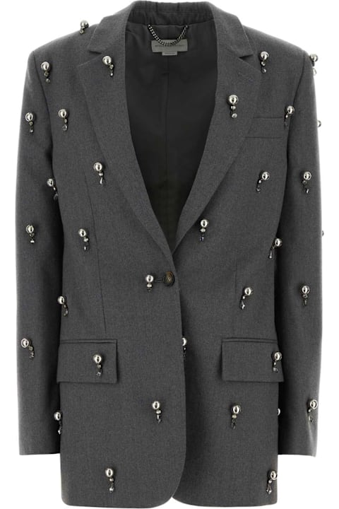 Stella McCartney for Men Stella McCartney Grey Wool Blazer