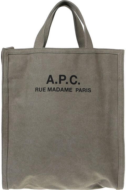 メンズ A.P.C.のアクセサリー A.P.C. Shopper Bag With Logo Print