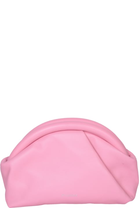J.W. Anderson Clutches for Women J.W. Anderson Pink Leather The Bumper Clutch
