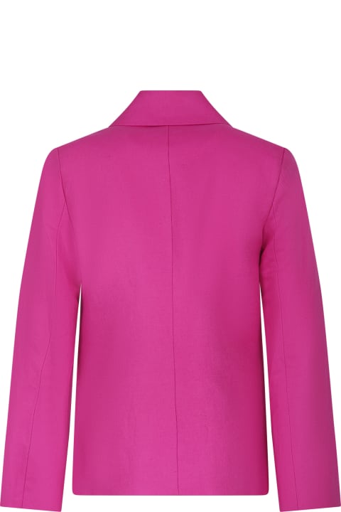 Chloé Coats & Jackets for Girls Chloé Elegant Fuchsia Jacket For Girl