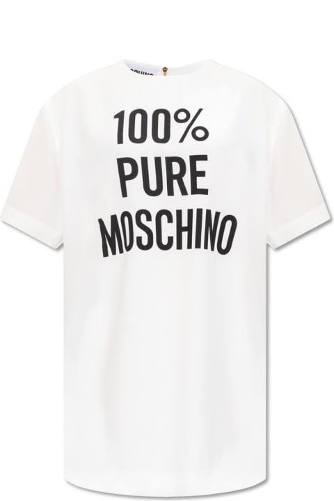 Fashion for Women Moschino Dress With Logo