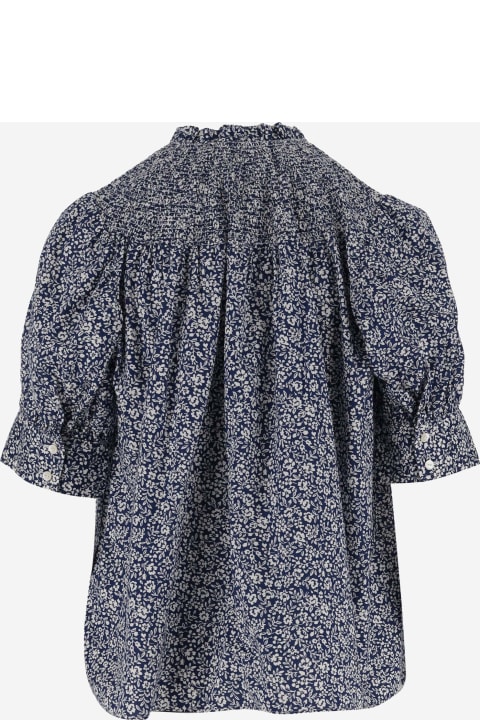 Ralph Lauren for Women Ralph Lauren Cotton Shirt With Floral Pattern