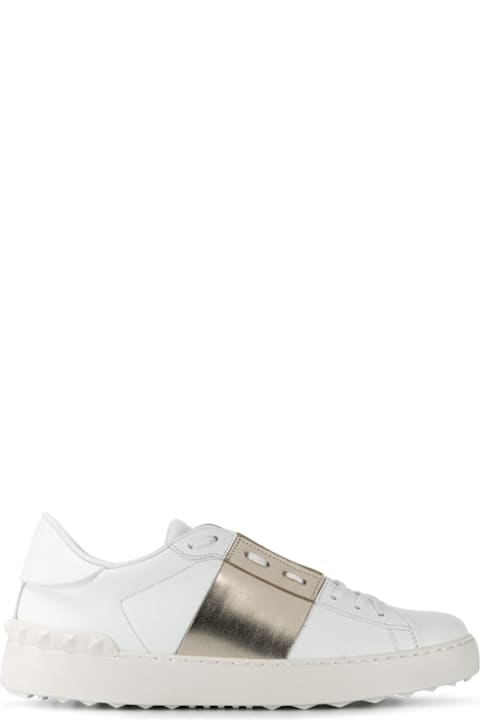 Valentino Garavani Open Leather Sneakers