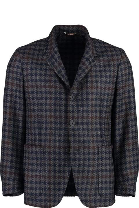 Canali Coats & Jackets for Men Canali Wool-cashmere Blend Two-button Blazer