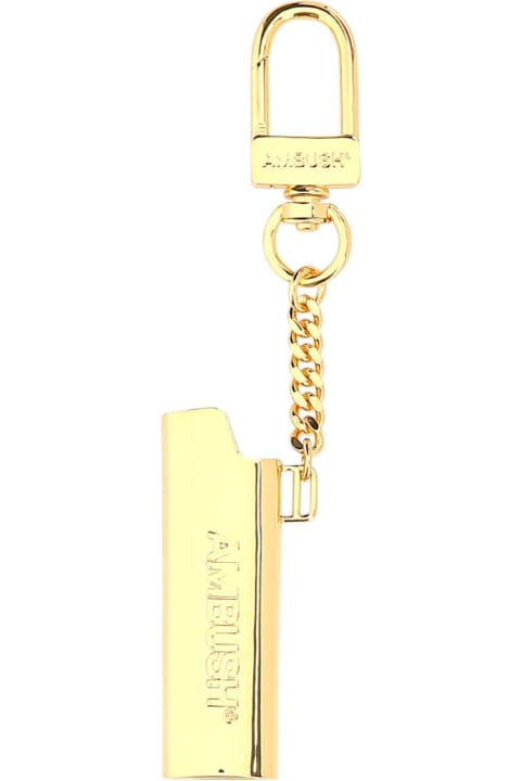 Homeware AMBUSH Gold Metal Lighter Holder