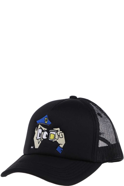 メンズ Nahmiasの帽子 Nahmias Embroidered Baseball Cap