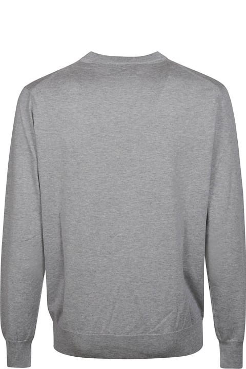 Ballantyne for Men Ballantyne V-neck Plain Sweater