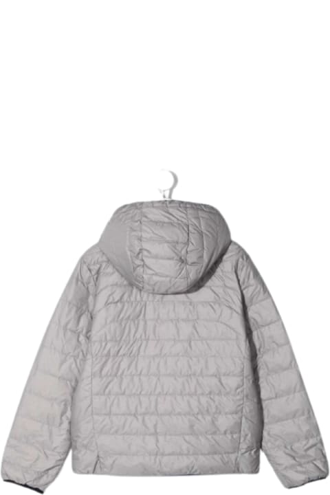 Reversible Quilted Nylon Down Jacket