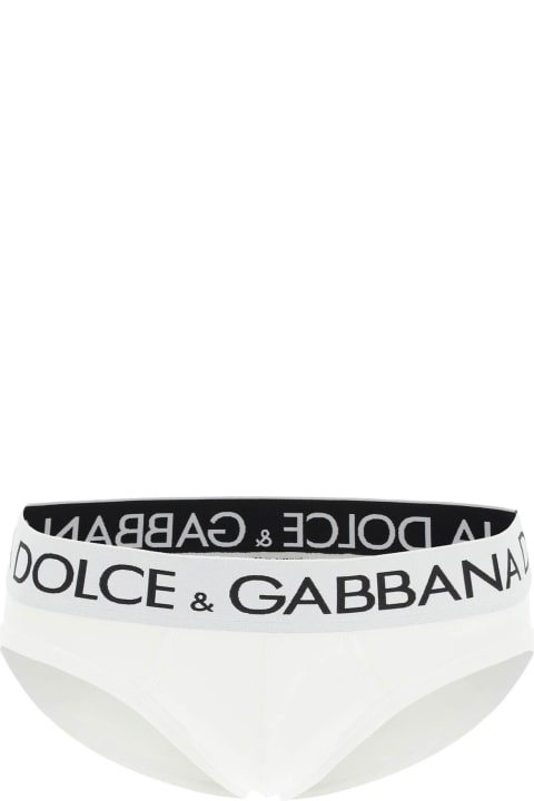 Swimwear for Men Dolce & Gabbana Logo Band Underwear Brief
