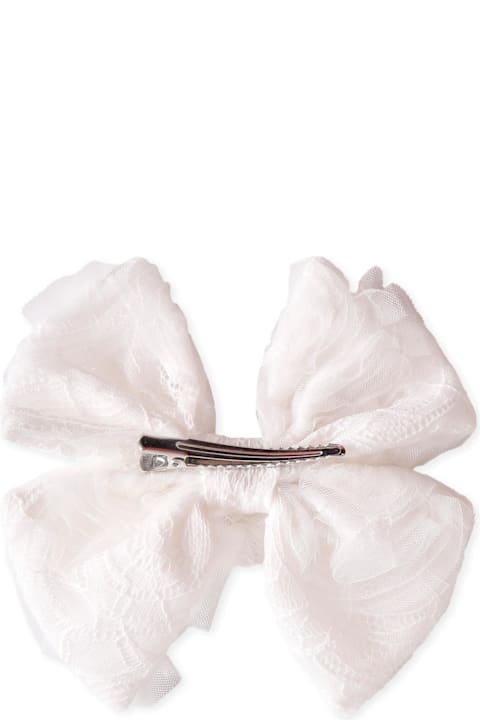 self-portrait for Men self-portrait White Clip For Girl With Bow