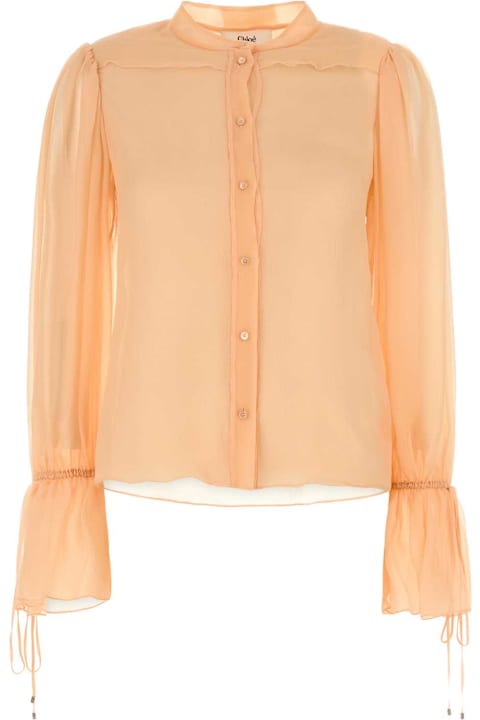 Fleeces & Tracksuits for Women Chloé Pink Muslin Blouse