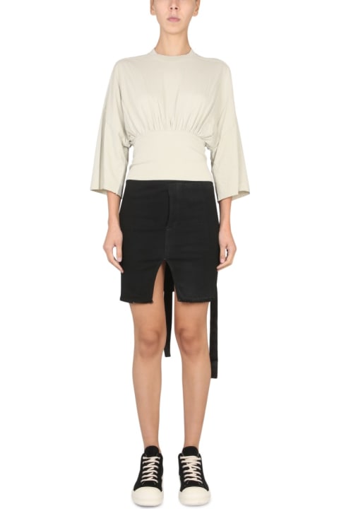 DRKSHDW Skirts for Women DRKSHDW Tommy Cropped Top