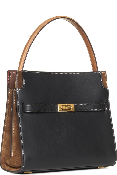 Homeware Tory Burch Double Lee Radziwill Leather Handbag