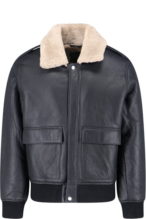 Calvin Klein for Kids Calvin Klein Lamb Leather Jacket