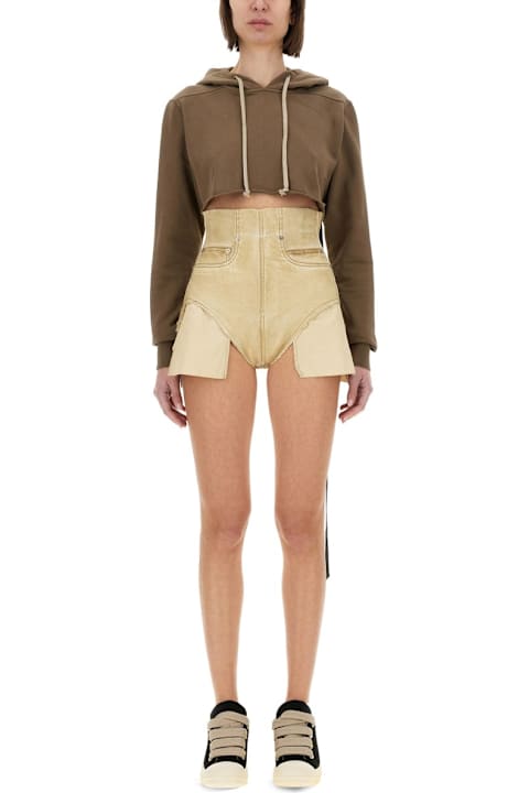 DRKSHDW Pants & Shorts for Women DRKSHDW "dirt Cutoffs Parchment" Shorts
