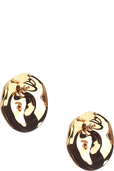 Alexander McQueen Earrings for Women Alexander McQueen Metallic Earrings