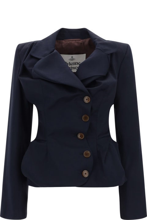 Vivienne Westwood Coats & Jackets for Women Vivienne Westwood Drunken Tailored Jacket
