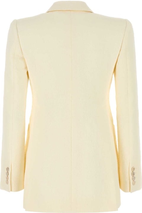 Chloé Coats & Jackets for Women Chloé White Cotton Blend Blazer