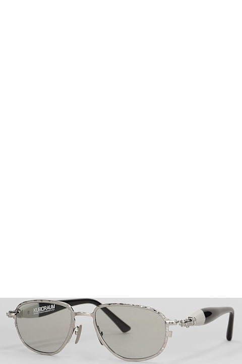 Kuboraum for Kids Kuboraum J71 Sunglasses In Grey Metal Alloy