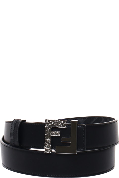 Fendi لـ Men Fendi Squared Ff Belt