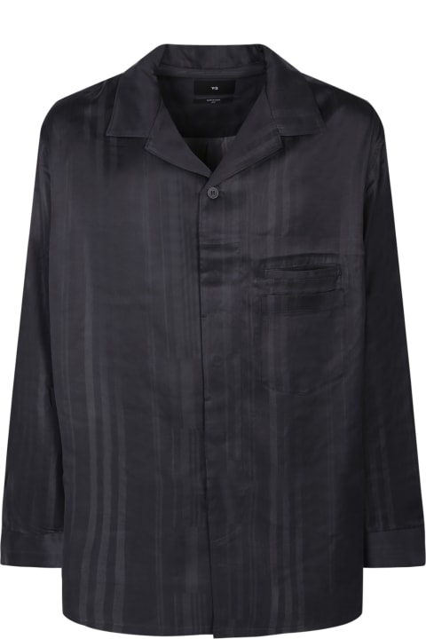 Y-3 Shirts for Men Y-3 Shirt In Black Polyamide Polyester