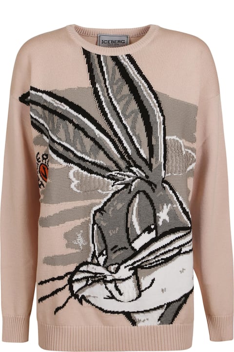 Fashion for Women Iceberg Bugs Bunny Sweater