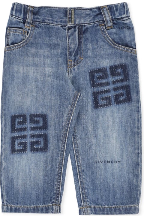 Givenchy Bottoms for Baby Boys Givenchy Cotton Jeans