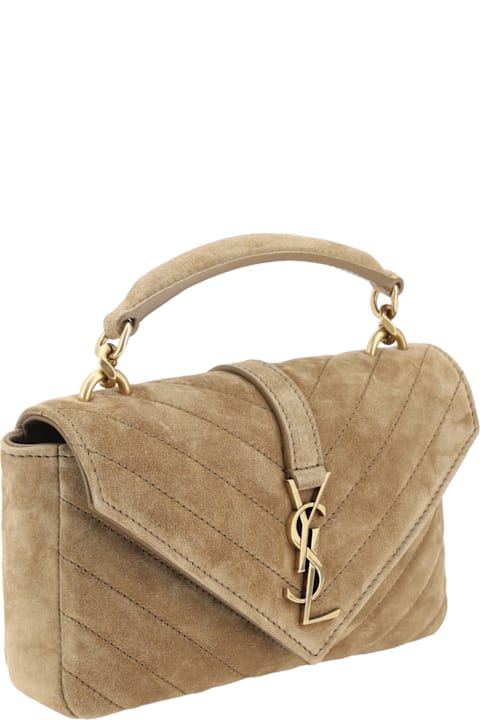 Saint Laurent Bags for Women Saint Laurent Suede Shoulder Bag