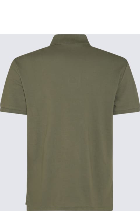 Fashion for Men Polo Ralph Lauren Olive Green And Yellow Cotton Polo Shirt