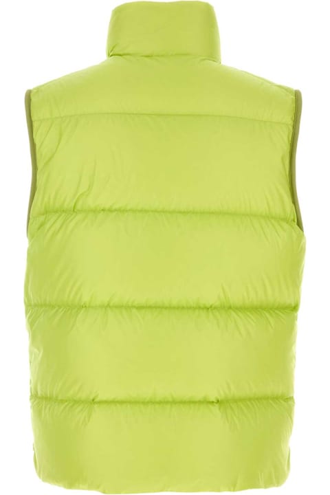 メンズ ウェア Moncler Fluo Yellow Nylon Sumido Down Jacket