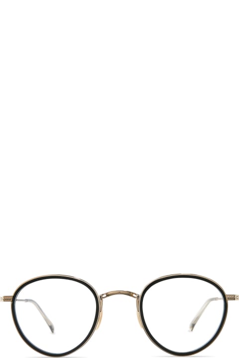 Mr. Leight Eyewear for Women Mr. Leight Bristol C Black-12k White Gold Glasses