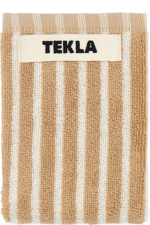 Tekla Textiles & Linens Tekla Embroidered Terry Towel