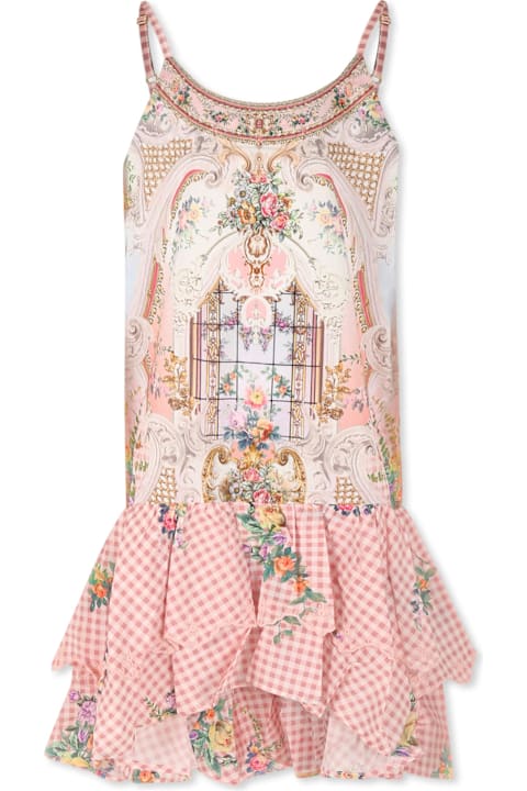 Camilla for Women Camilla Pink Dress For Girl With Floral Print