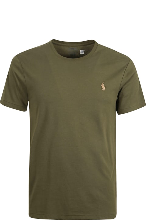 メンズ新着アイテム Ralph Lauren Logo Embroidered Regular T-shirt